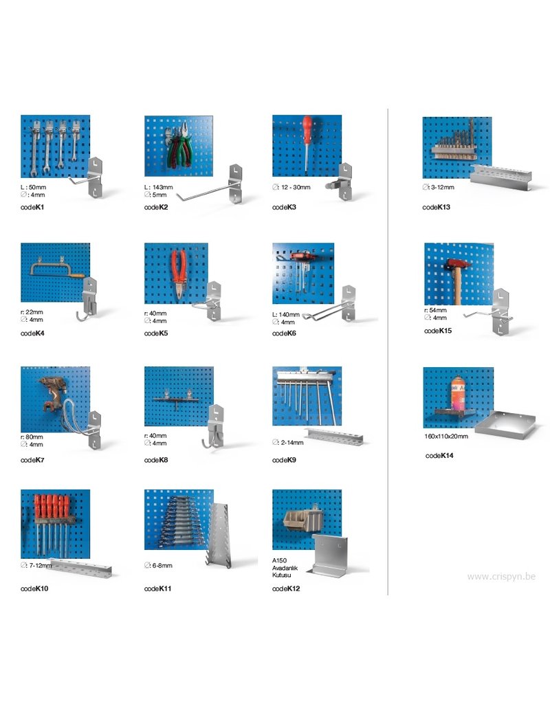 Kocel Hakenset 35 delig