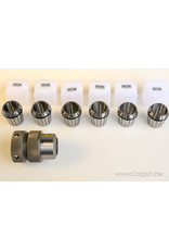 Uitbreidingsset 27-28-29-30-31-32 en houder 31-32  voor GC 26 borenslijper--