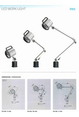 Techno Piu Zware LED-lamp kort