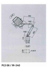 Techno Piu Zware LED-lamp  Medium