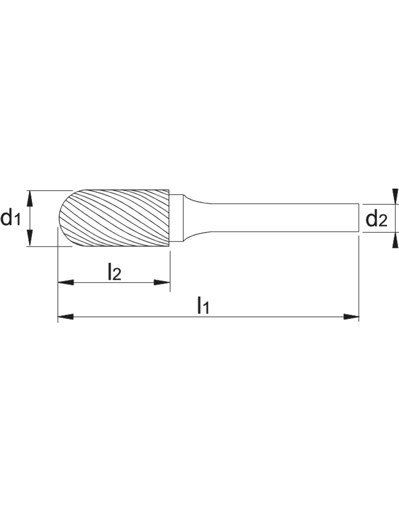 International Tools 8mm HM Stiftfrees model C