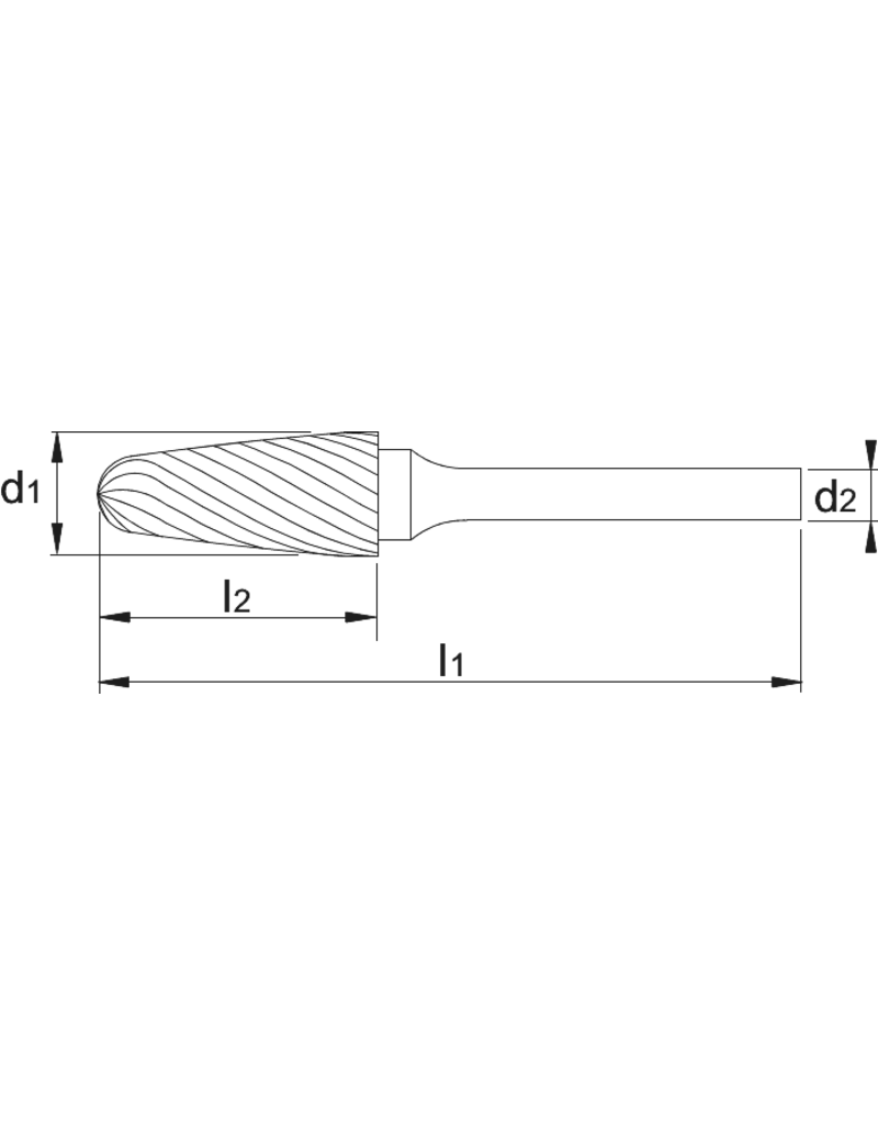 International Tools 3 mm HM Stiftfrees model F