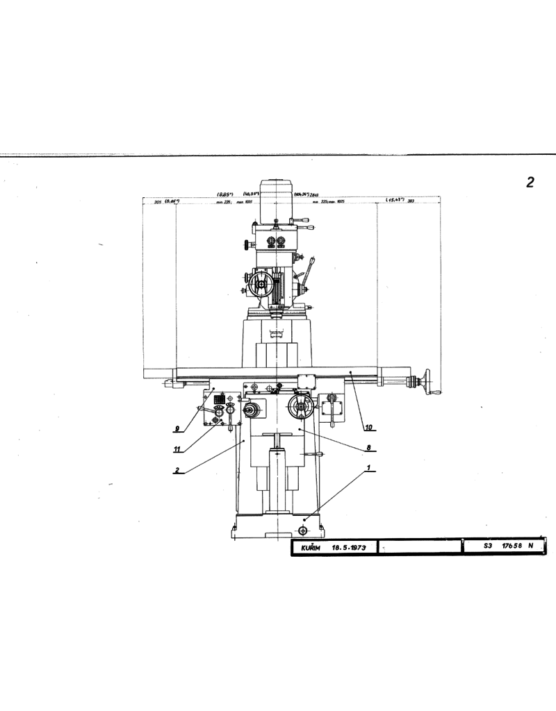 Diverse PDF- TOS model FNK 25 Freesmachine