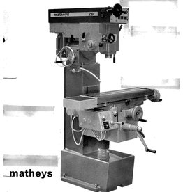 Diverse PDF- Matheys  2 B/F  Freesmachine