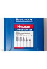 Harlingen Harlingen - VHM 5-delige stiftfrezenset - 6mm schacht