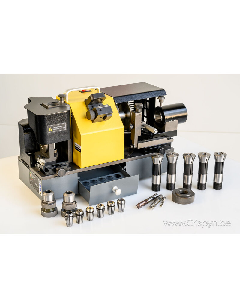 Diverse CRIMAC GC X6 Full frezenslijpmachine, kop en spiraal 4-14mm