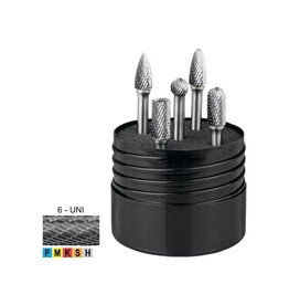 International Tools 12mm HM Set Stiftfrezen Form B‚ C‚ D‚ F‚ G 6-UNI