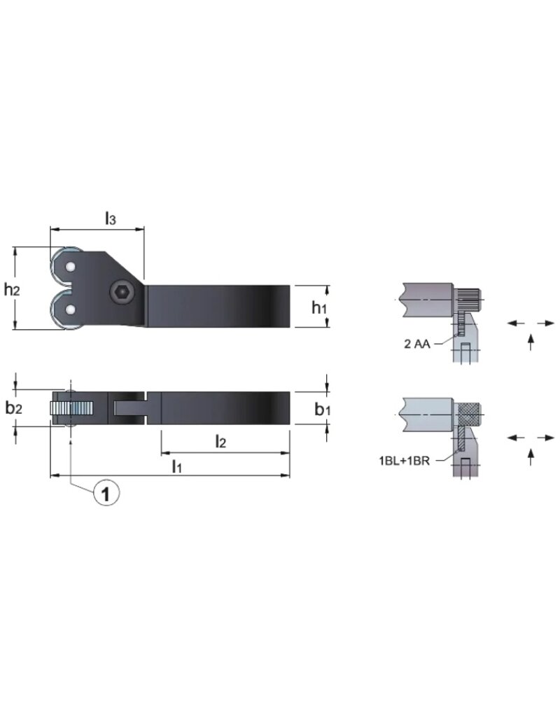 Phantom Phantom Kartelrolhouder type M7 2518