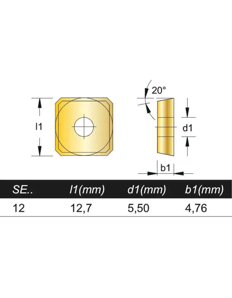 Phantom Phantom Vlakfrees, 45° SEHT 1204