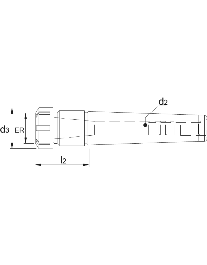 International Tools Spantanghouder MK2 - ER25