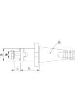 Phantom Combi-opsteekfreeshouder SK50