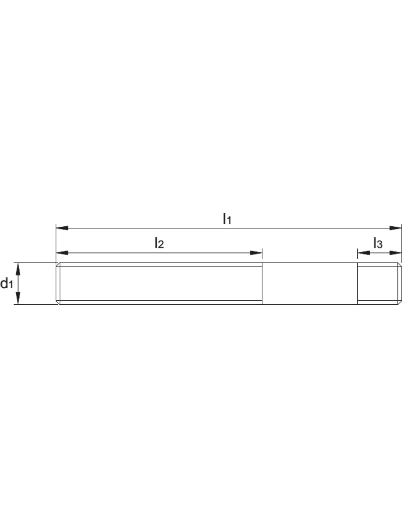 Phantom Phantom Draadeind M16, kwaliteit 8.8