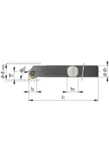 Phantom Phantom Blindboorbeitel 90° S12M-CTFPR 11