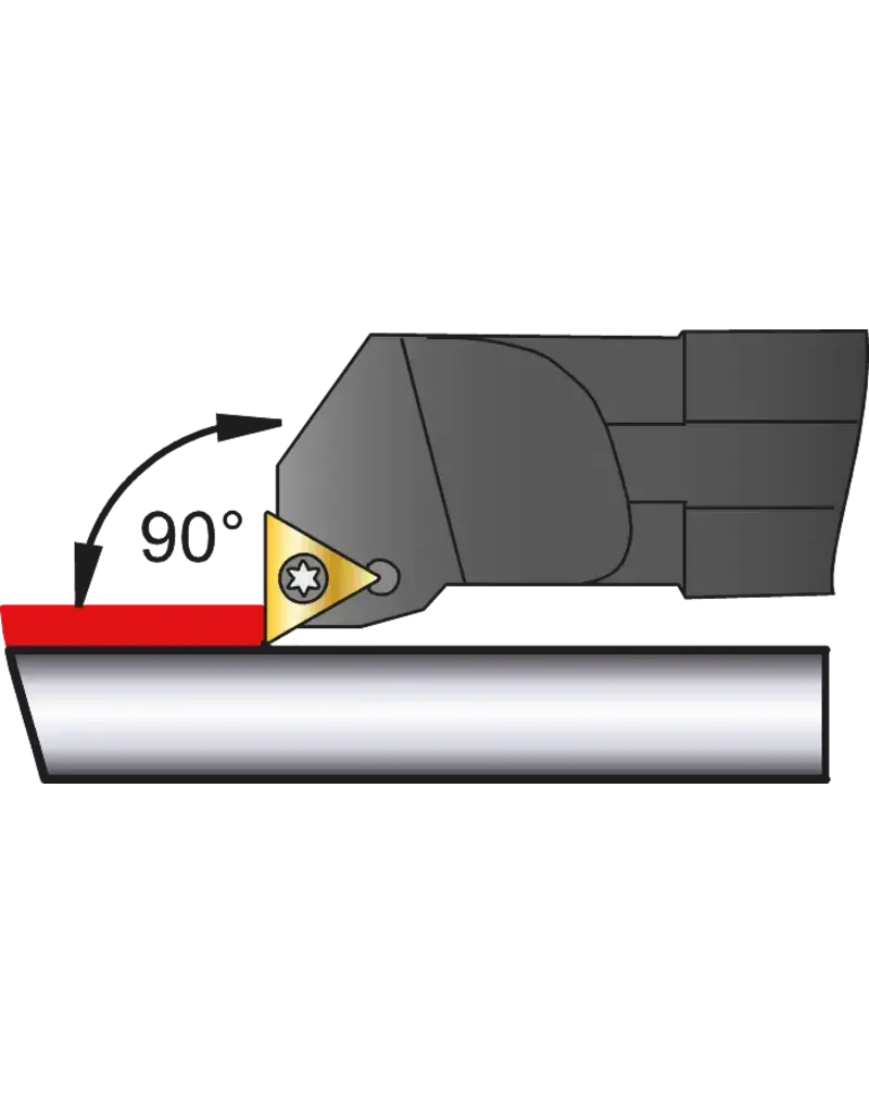 Phantom Phantom Blindboorbeitel 90° A12K STFCR 11 - Koelkanaal