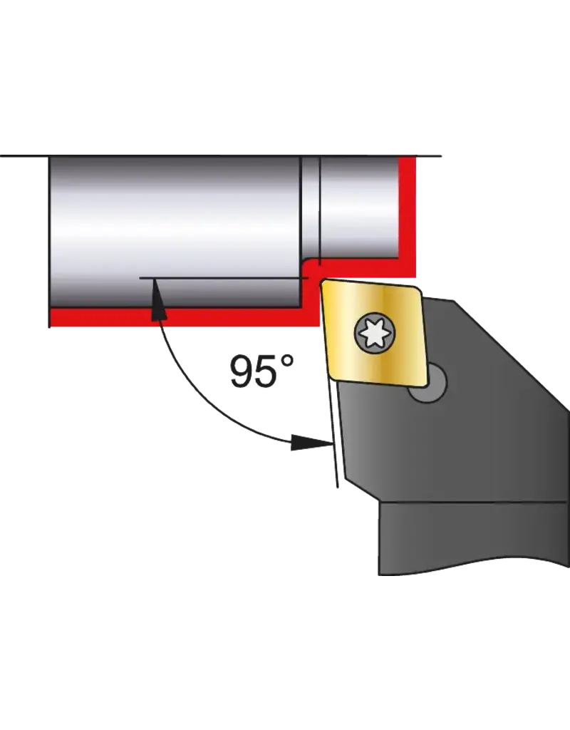 Phantom Phantom Mesbeitel 95° SCLCR 0808 D06