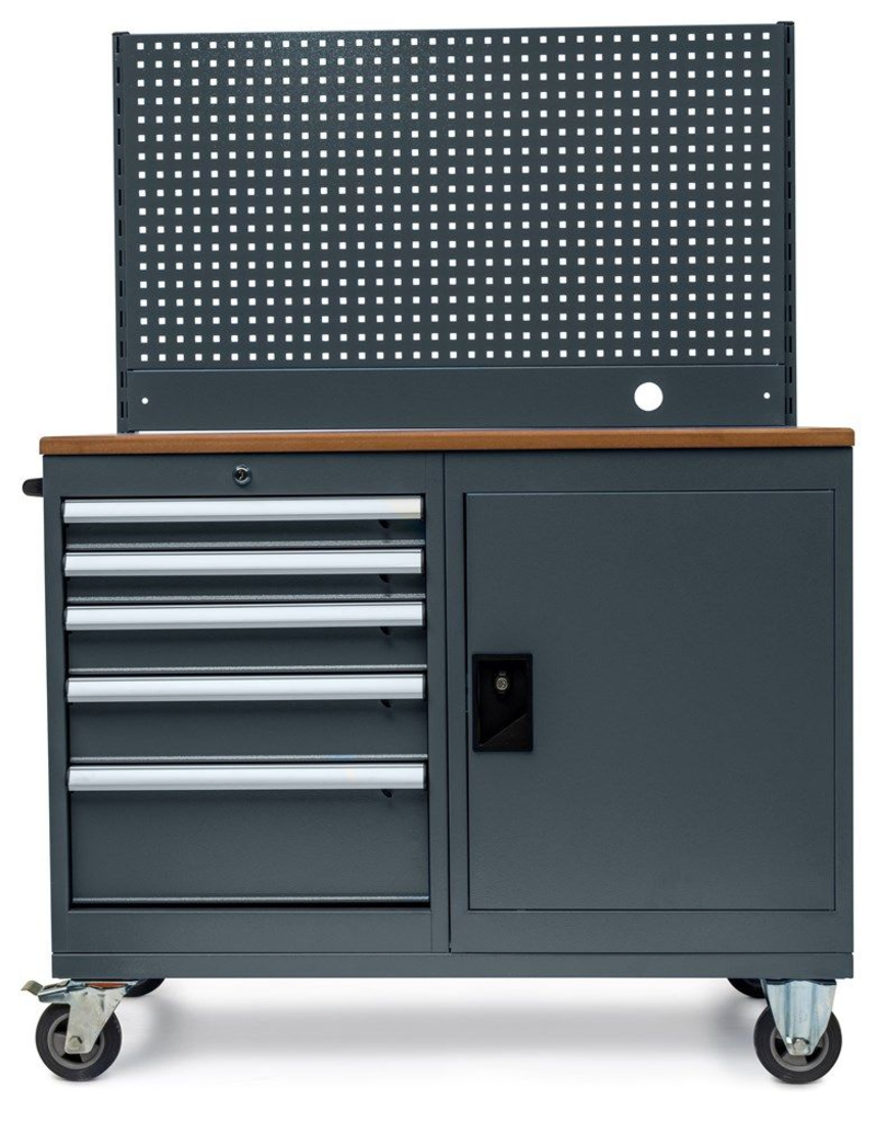 Kocel Mobiele werkbank met wand 1120x755x920