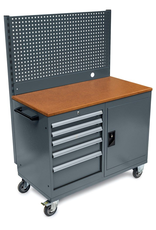 Kocel Mobiele werkbank met wand 1120x755x920