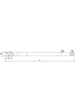 Phantom Phantom HSS-E Machinetap, lang, blind