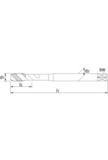 International Tools Standaard HSS-E Machinetap, blinde gaten