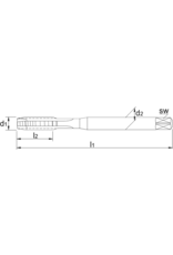 Phantom HP2 MF HSS-E Machinetap, Blinde gaten