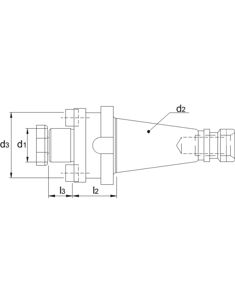 Phantom Opsteekfreeshouder SK50