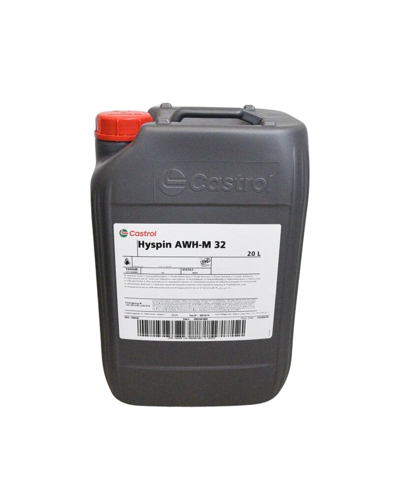 Castrol Vat 20L - Hydraulische Olie HV ISO 32