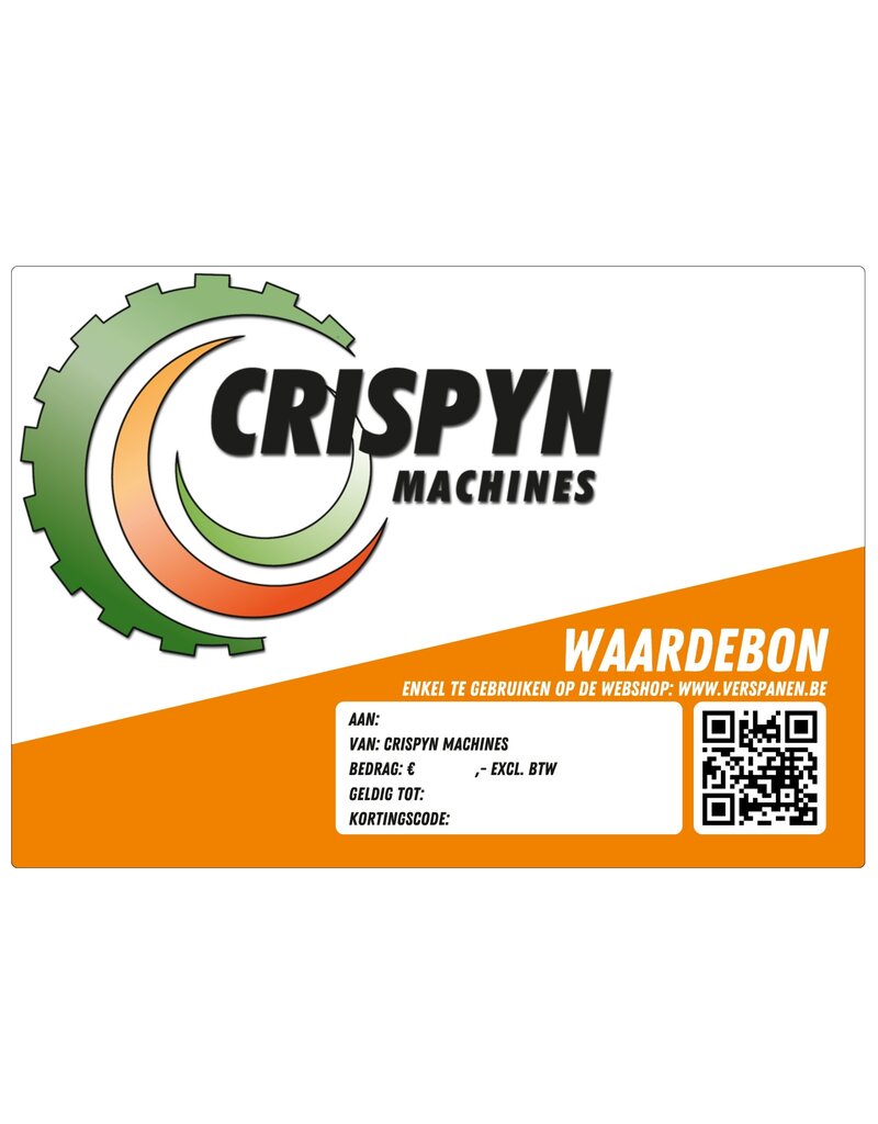 Crispyn Cadeaubon €125
