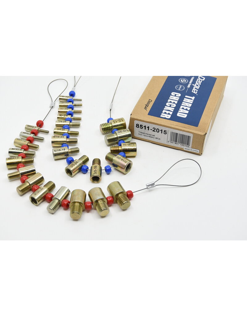 Dasqua Draaddiktemeter Inch + Metrisch