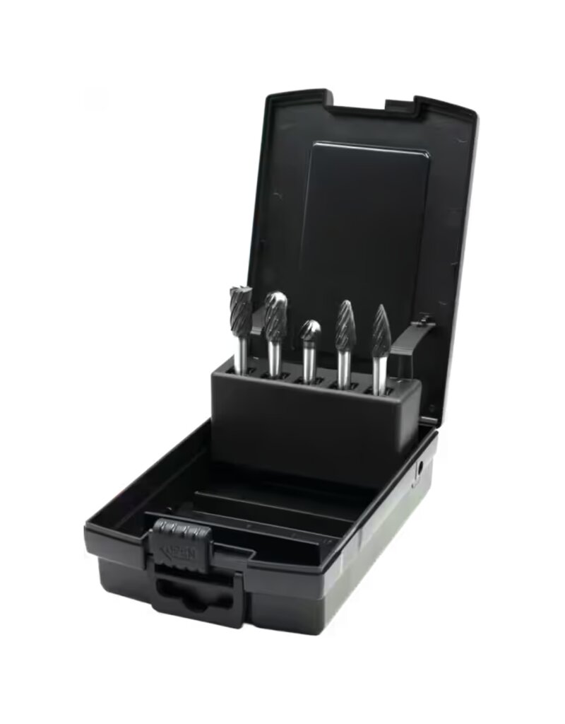 Phantom HP2 UNI Hardmetaal Set Stiftfrezen AlTiN-X Form B‚ C‚ D‚ F‚ G