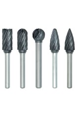 Phantom HP2 UNI Hardmetaal Set Stiftfrezen AlTiN-X Form B‚ C‚ D‚ F‚ G