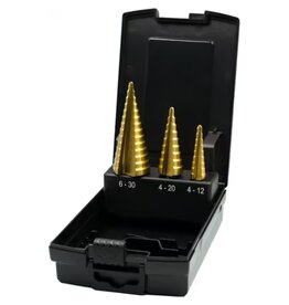 Phantom Phantom HSS Set Getrapte Plaatborenset‚ Ergo-Step TiN