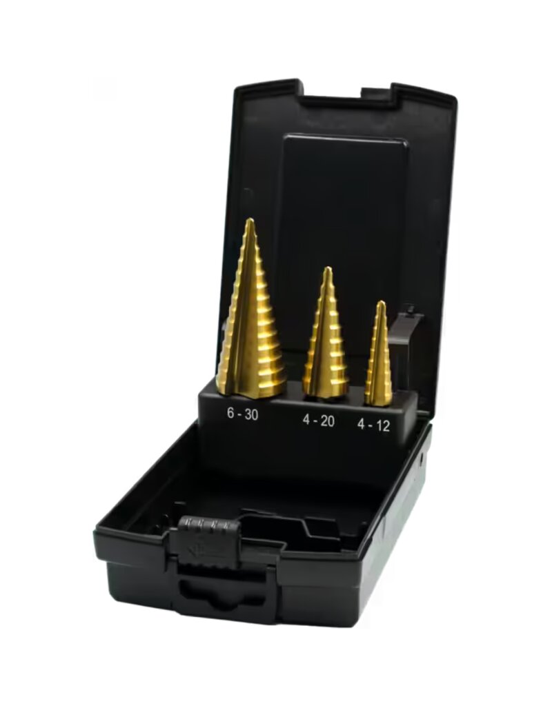 Phantom Phantom HSS Set Getrapte Plaatborenset‚ Ergo-Step TiN