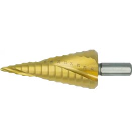 Phantom Phantom HSS Getrapte Plaatboor‚ Ergo-Step gespiraliseerd TiN