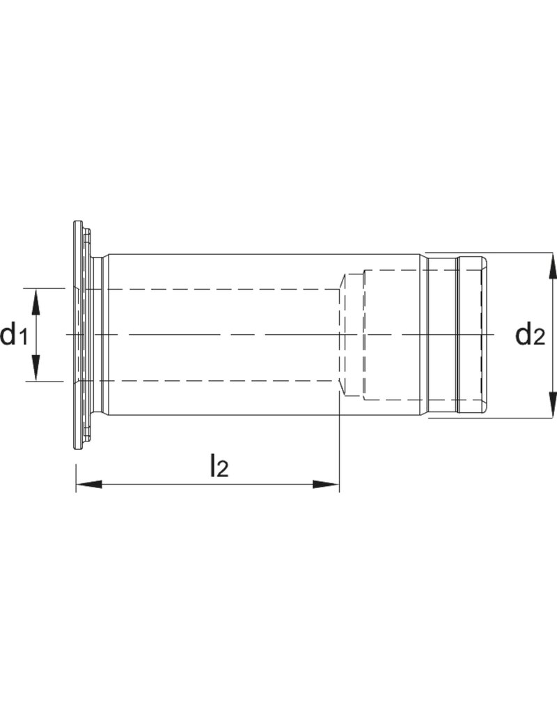 Phantom Reduceerhuls Hydrodehn 32mm (BT50)