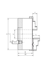 Bison Bison | 3-Klauw, Zelfc, Giet., Type 3244,