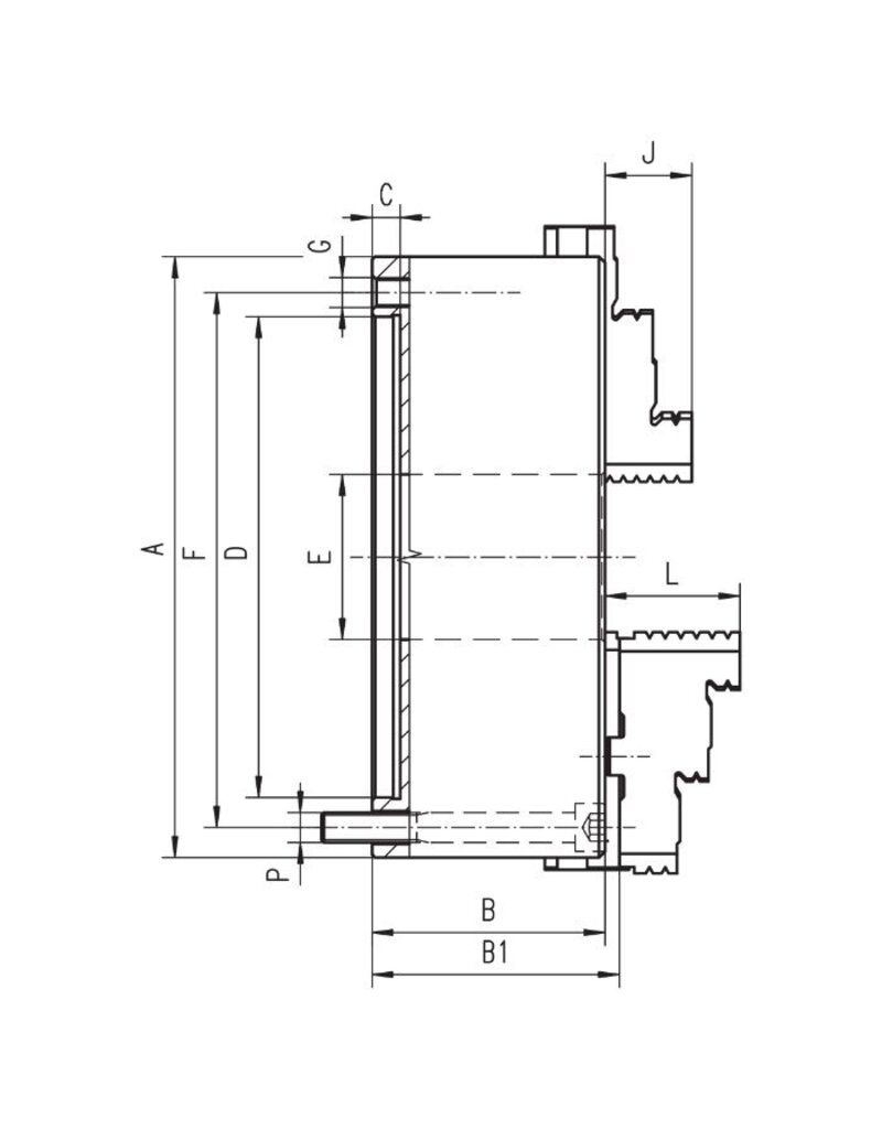 Bison Bison | 3-Klauw, Zelfc, Giet., Type 3274,