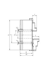 Bison Bison | PREMIUM 3-Klauw, Zelfc, Staal, Type 3514,