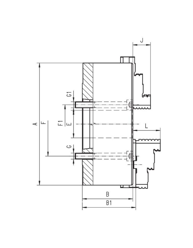 Bison Bison | PREMIUM 3-Klauw, Zelfc, Staal, Type 3514,