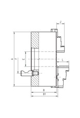 Bison Bison | PREMIUM 3-Klauw, Zelfc, Staal, Type 3544,