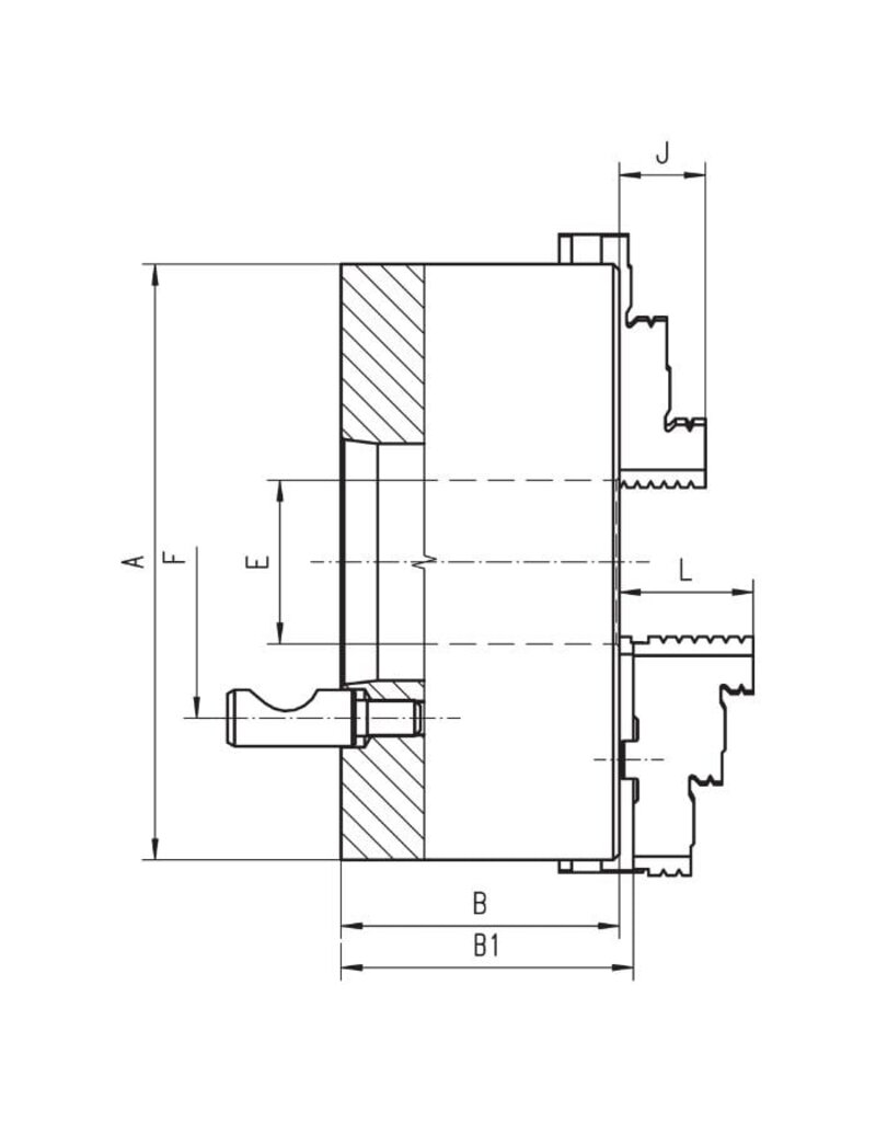 Bison Bison | 4-klauw, Zelfc, Giet., Type 3645,