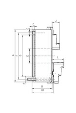 Bison Bison | 4-klauw, Zelfc, Staal, Type 3774,