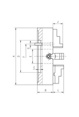 Bison Bison | 4-klauw, Onafh, Giet., Type 4304,