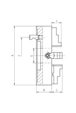 Bison Bison | 4-klauw, Onafh, Giet., Type 4344,