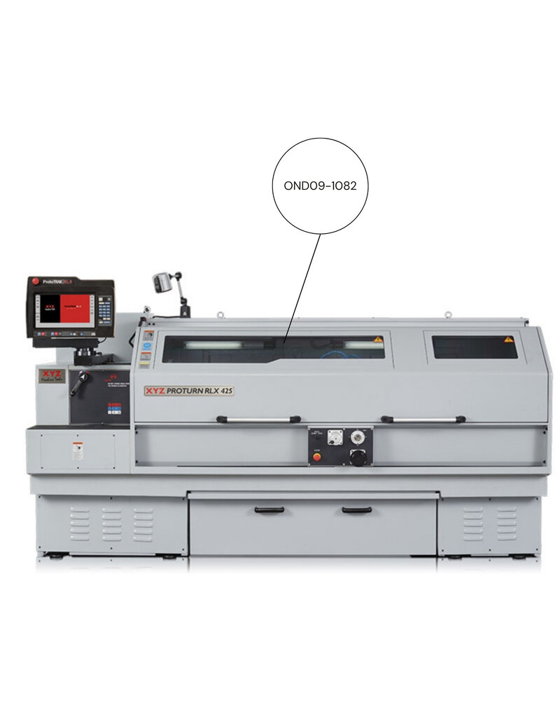 Window Glass 320 x1504 x 20.6 SLX / RLX 425 2M 555 Lathe New Type