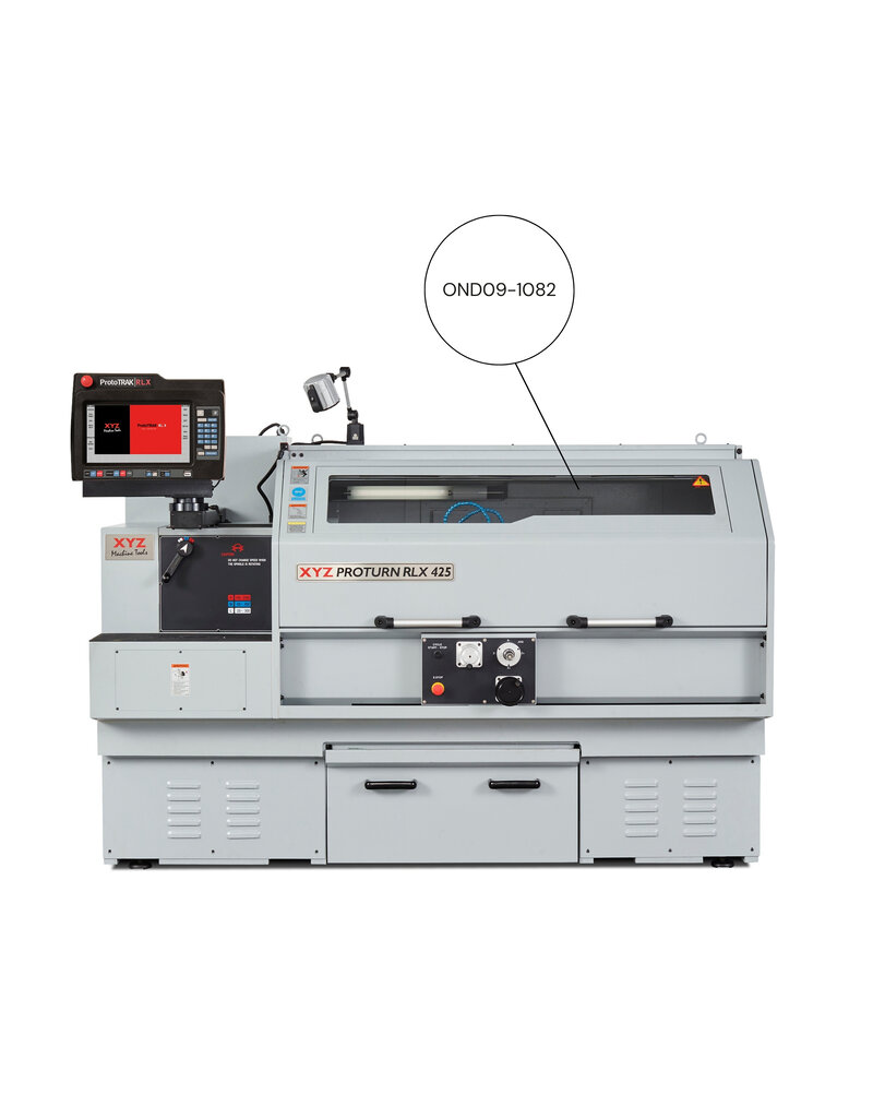 Window Glass 320 x1504 x 20.6 SLX / RLX 425 2M 555 Lathe New Type