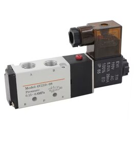 Air Solenoid Value Single24VDC RMX 3500-4000-5000
