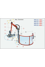 Techno Piu Beschermkap voor spindel
