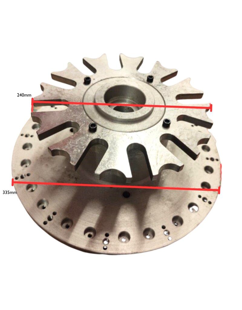 12 Station Carousel Plate Only For Mini Mill 560 & 500 TMC/LR