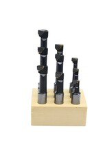 Harlingen HM-Tip boorbeitels voor kotterkop ø12mm - 9stuks