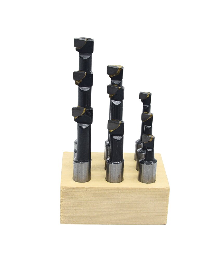 Harlingen HM-Tip boorbeitels voor kotterkop ø12mm - 9stuks